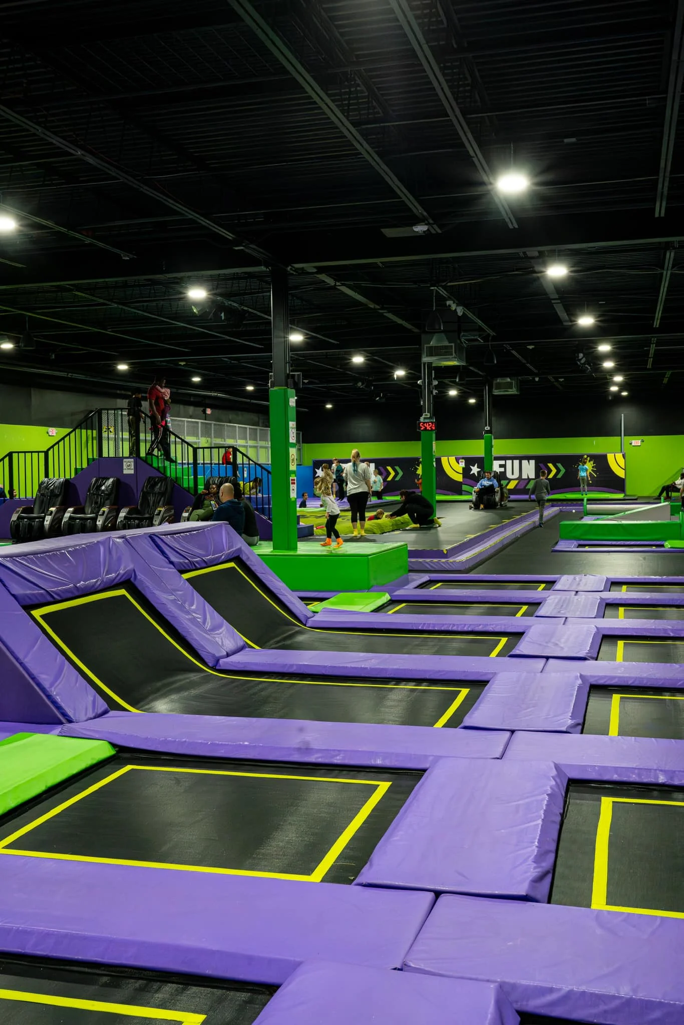 Indoor Adventure Park Setup