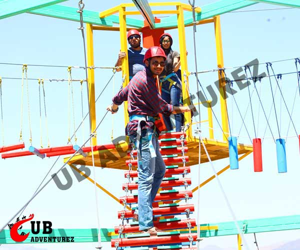Rope Course Challenge Setup - Level 5